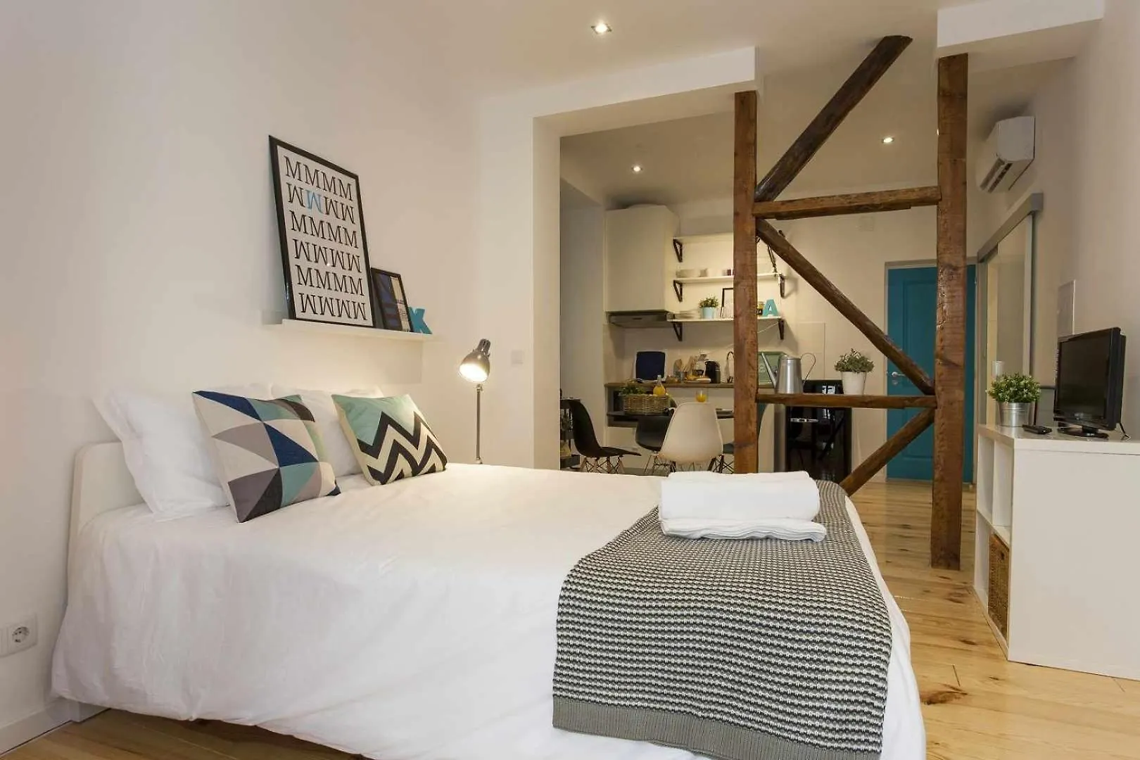Apartament Blue Design Studio Chiado City Center Lizbona