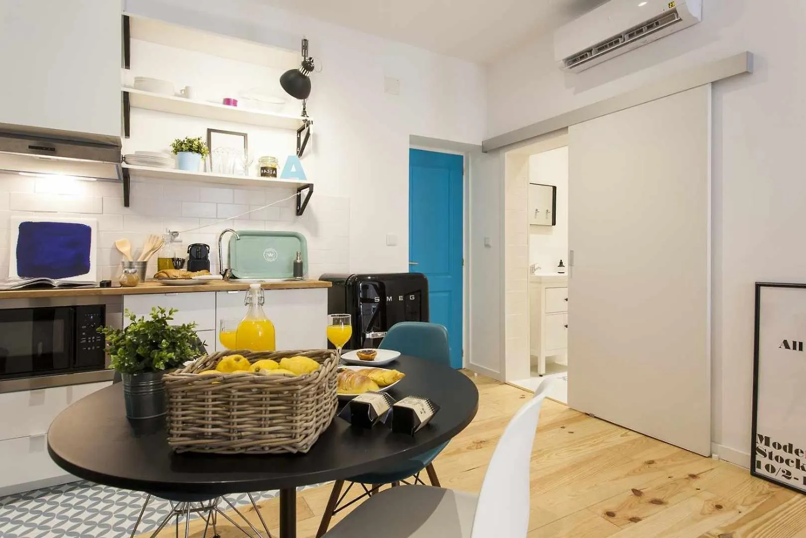 Apartament Blue Design Studio Chiado City Center Lizbona